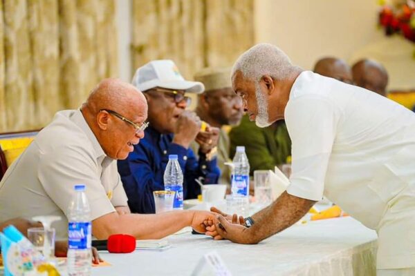 The Triumph of Mmaette: Gov Eno visits mourning house