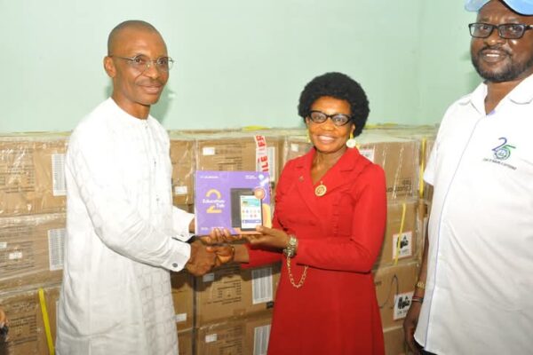 NDDC donates U-learning tablets, textbooks to schools in A’Ibom